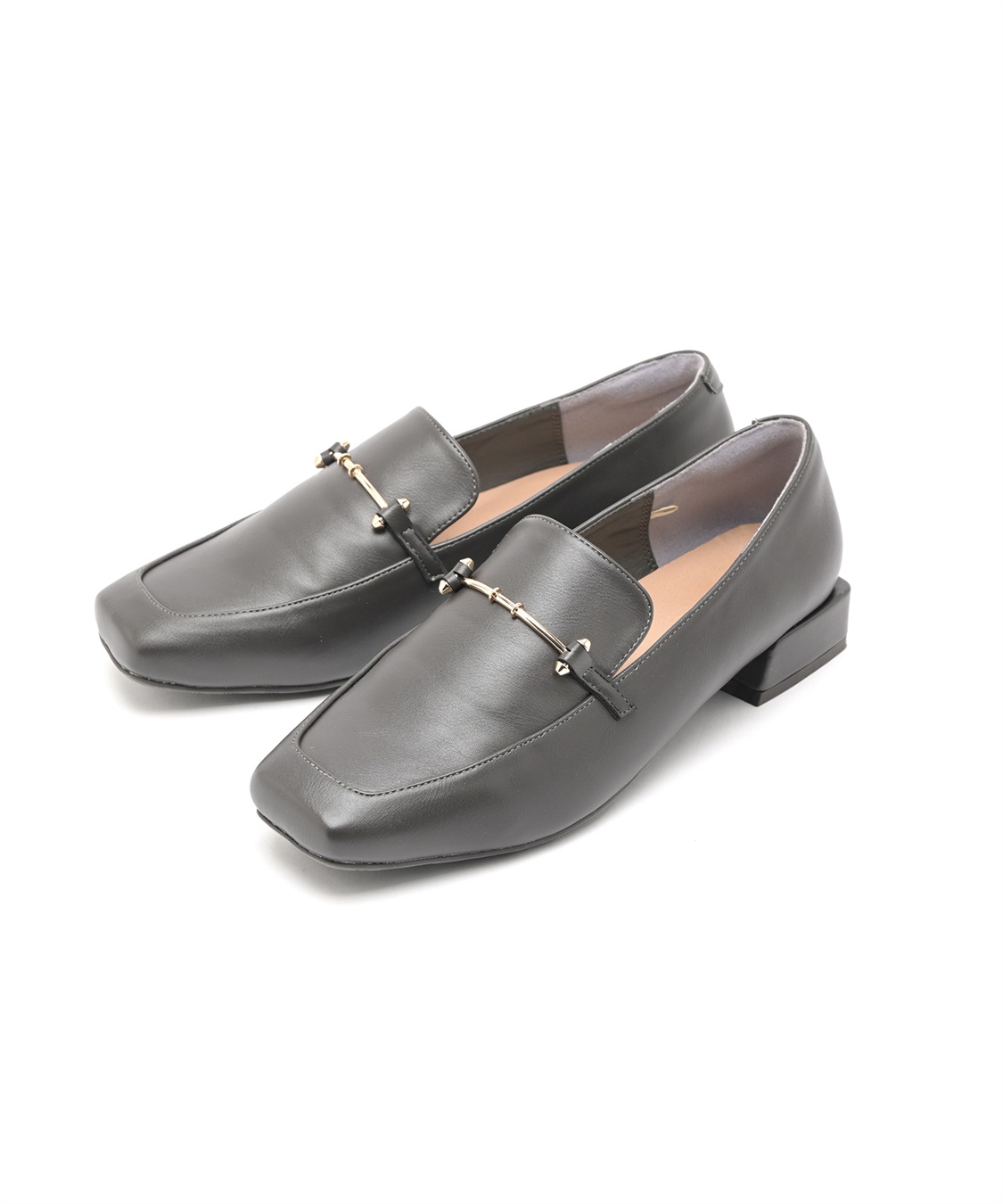 anyfee 【anyfee/プラスサイズ】スクエアビットローファー（4E・甲高・幅広）《la farfa SHOES/ラファーファシューズ》_sub_3