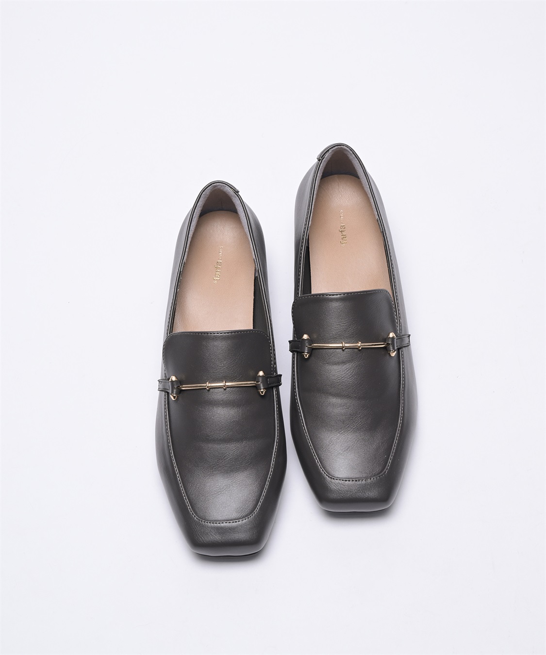 anyfee 【anyfee/プラスサイズ】スクエアビットローファー（4E・甲高・幅広）《la farfa SHOES/ラファーファシューズ》_sub_4