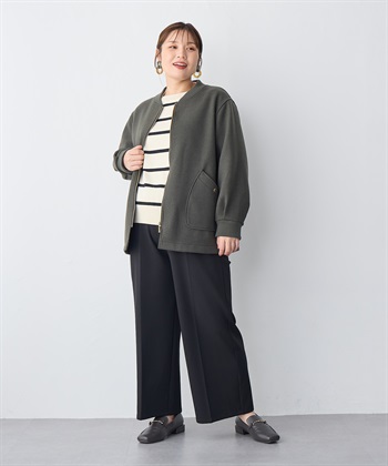 anyfee 【anyfee/プラスサイズ】スクエアビットローファー（4E・甲高・幅広）《la farfa SHOES/ラファーファシューズ》_subthumb_11