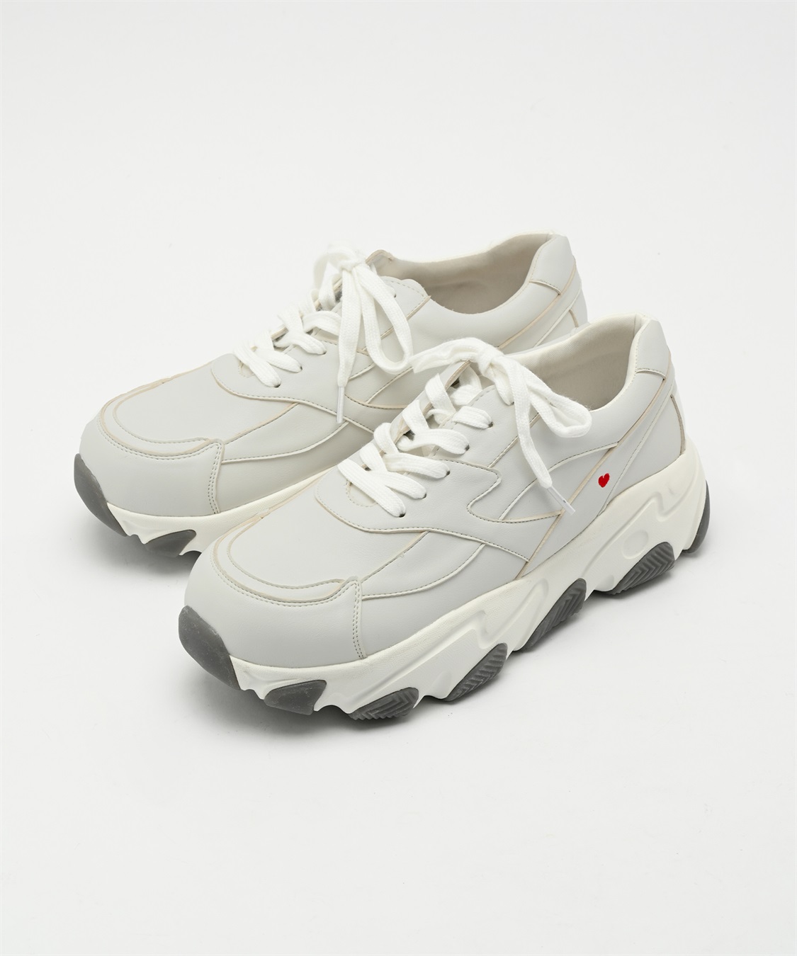 anyfee 【anyfee/プラスサイズ】厚底スニーカー（4E・甲高・幅広）《la farfa SHOES/ラファーファシューズ》_sub_3