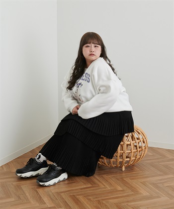 anyfee 【anyfee/プラスサイズ】厚底スニーカー（4E・甲高・幅広）《la farfa SHOES/ラファーファシューズ》_subthumb_16
