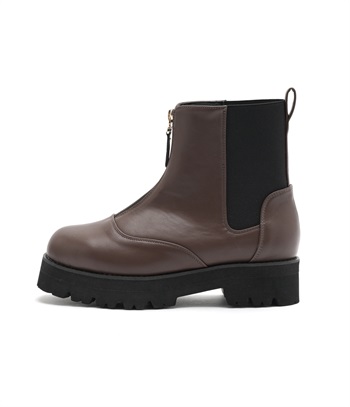 anyfee 【anyfee/プラスサイズ】厚底センタージップブーツ（4E・甲高・幅広）《la farfa SHOES/ラファーファシューズ》_subthumb_6