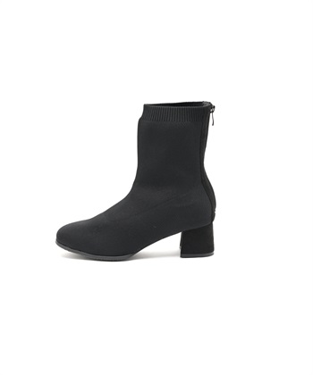 anyfee 【anyfee/プラスサイズ】5cmヒールソックスブーツ（4E・甲高・幅広）《la farfa SHOES/ラファーファシューズ》_subthumb_16