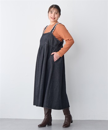 anyfee 【anyfee/プラスサイズ】5.5cmヒールロングブーツ（4E・甲高・幅広）《la farfa SHOES/ラファーファシューズ》_subthumb_9