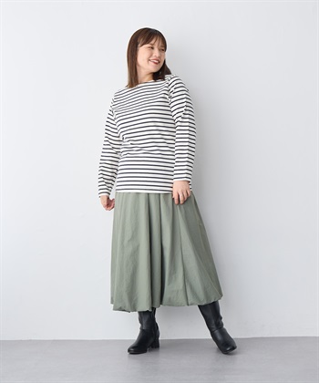 anyfee 【anyfee/プラスサイズ】5.5cmヒールロングブーツ（4E・甲高・幅広）《la farfa SHOES/ラファーファシューズ》_subthumb_10
