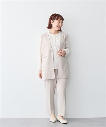 anyfee 【anyfee/プラスサイズ】ポインテッドトゥバレエシューズ（5E・甲高・幅広）《la farfa SHOES/ラファーファシューズ》_subthumb_2