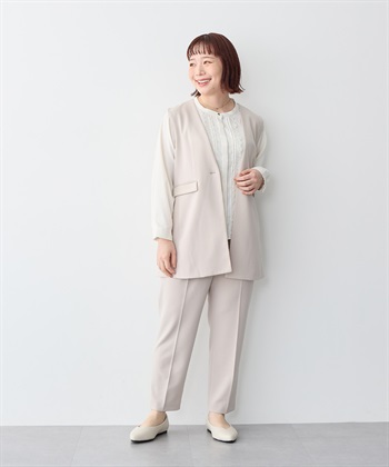 anyfee 【anyfee/プラスサイズ】ポインテッドトゥバレエシューズ（5E・甲高・幅広）《la farfa SHOES/ラファーファシューズ》_subthumb_3