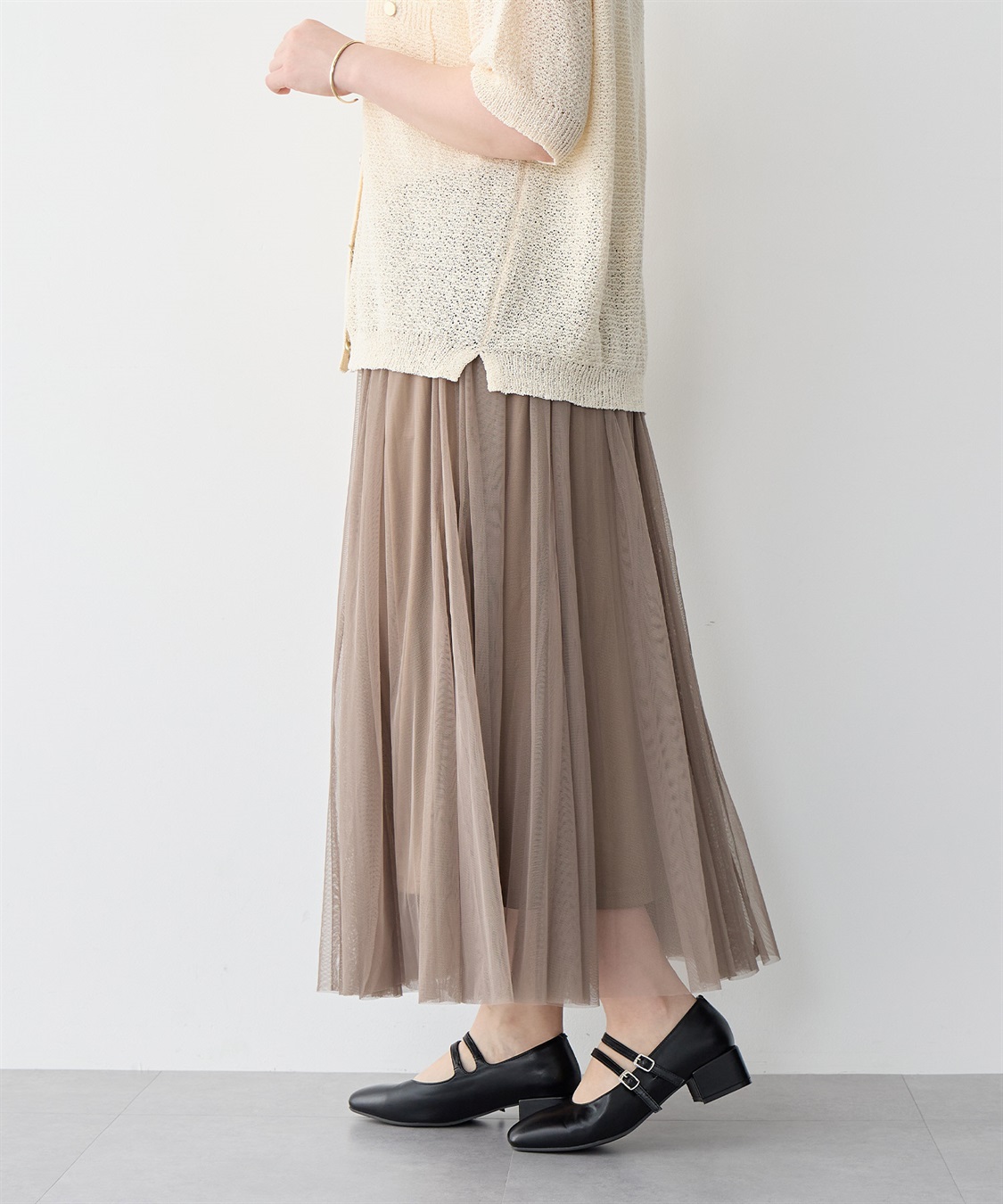 anyfee 【anyfee/プラスサイズ】4cmヒールスクエアトゥ2Wayメリージェーン（4E・甲高・幅広）《la farfa SHOES/ラファーファシューズ》_sub_8