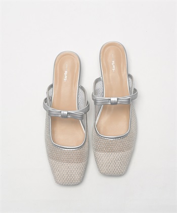 anyfee 【anyfee/プラスサイズ】チュールミュール/サンダル（4E・甲高・幅広）《la farfa SHOES/ラファーファシューズ》_subthumb_9