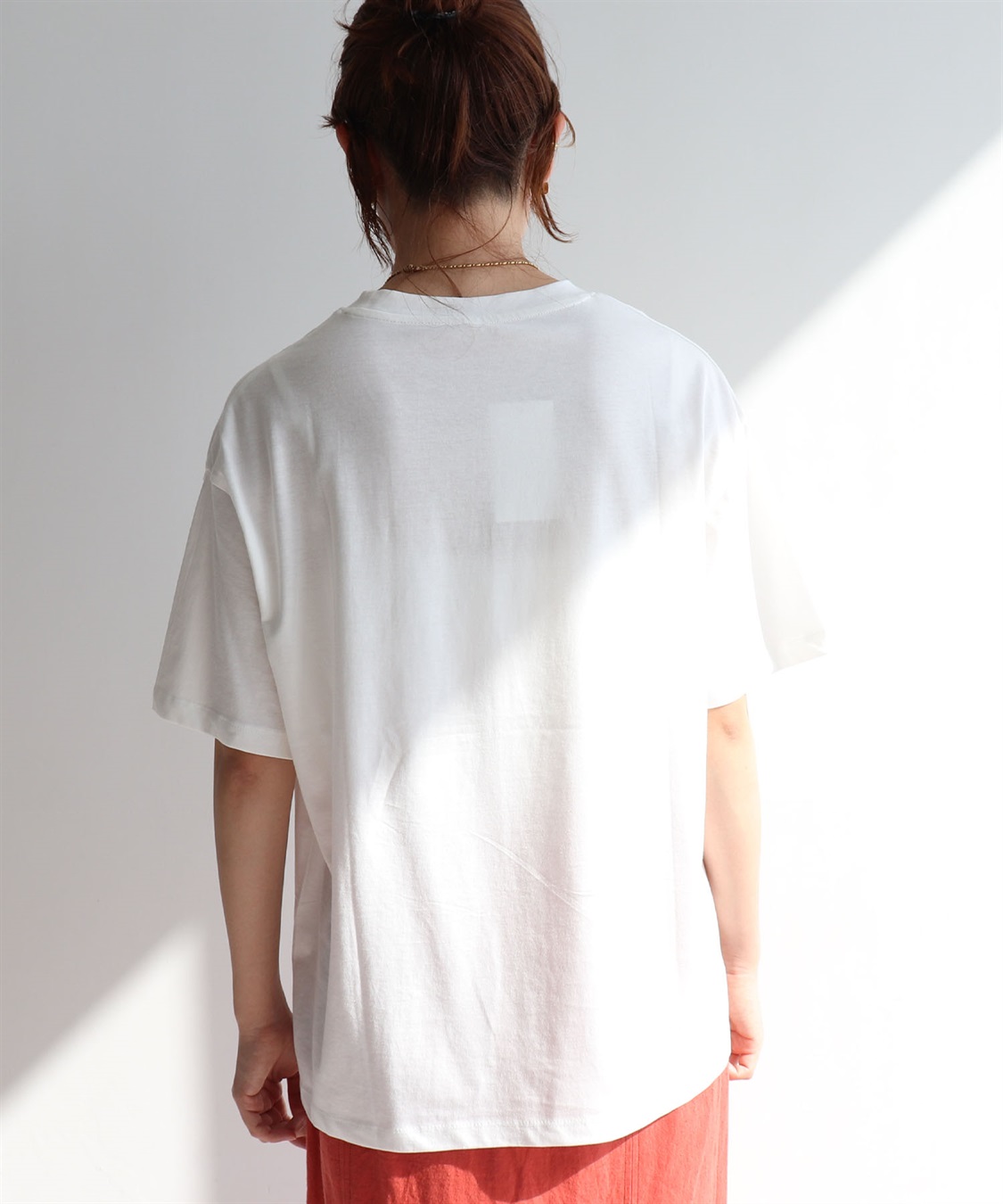 anyfee 【anyfee/プラスサイズ】ロゴプリント半袖Tシャツ_sub_4