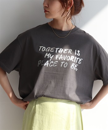 anyfee 【anyfee/プラスサイズ】ロゴプリント半袖Tシャツ_subthumb_14