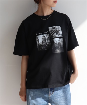 anyfee 【anyfee/プラスサイズ】ロゴプリント半袖Tシャツ_subthumb_19