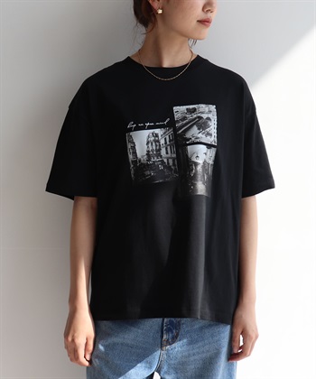 anyfee 【anyfee/プラスサイズ】ロゴプリント半袖Tシャツ_subthumb_20
