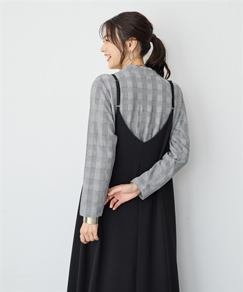 anyfee 【anyfee/プラスサイズ】HEATFIT/ヒートフィット吸湿発熱裏起毛プチハイネックトップス_subthumb_22