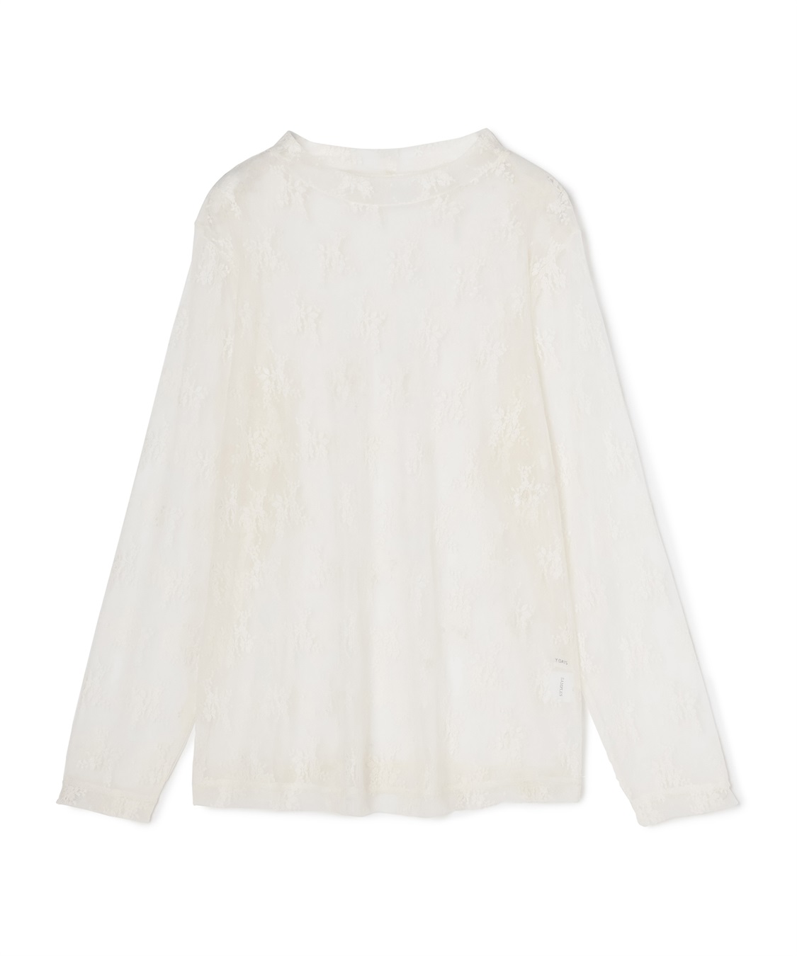anyfee 【anyfee/プラスサイズ】チュールレースハイネックトップス_sub_24
