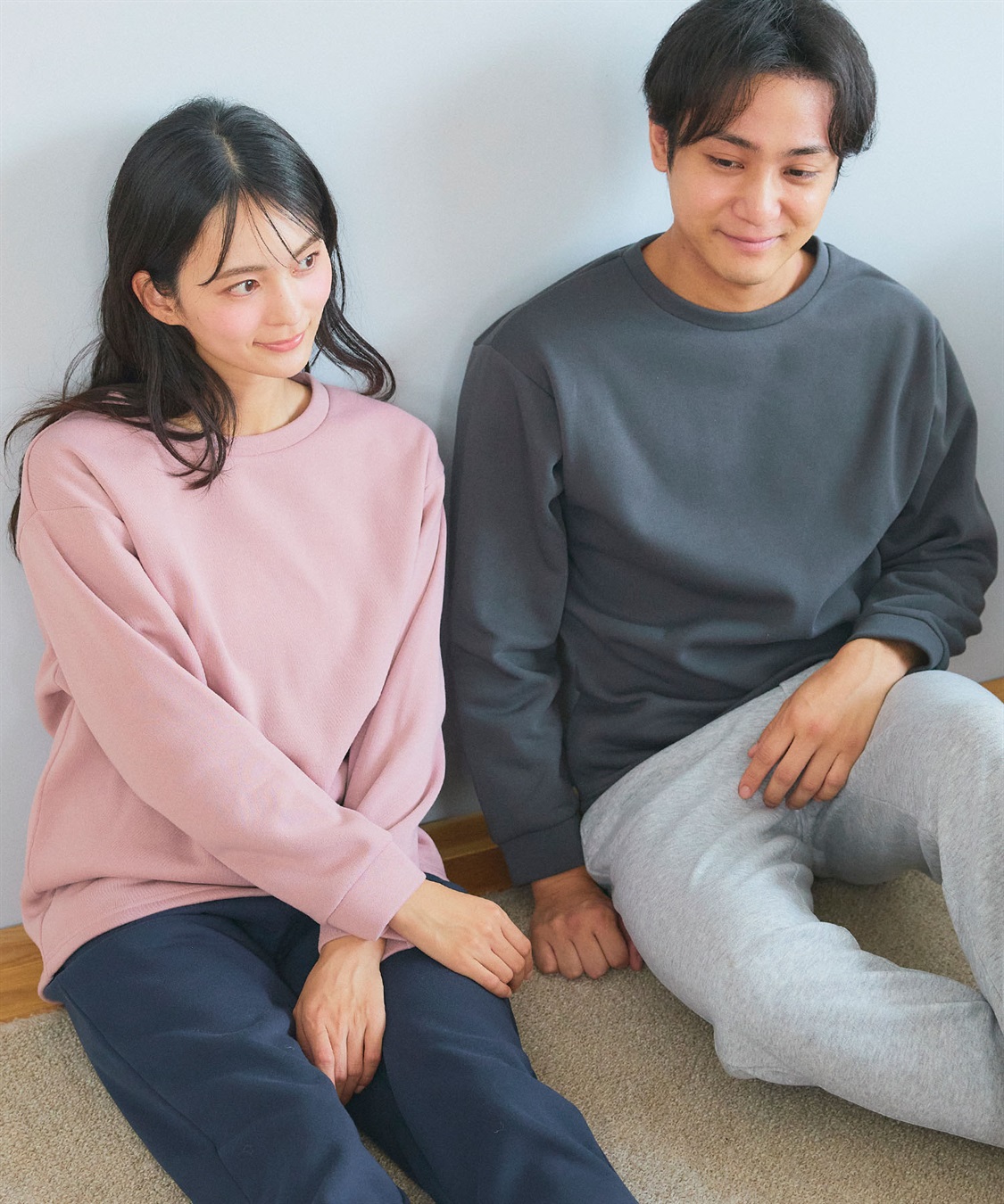 LAFUKU 【LAFUKU/ラフク】メンズ裏起毛スウェットルームウェアSET◆新色追加◆（上下セット）_sub_15