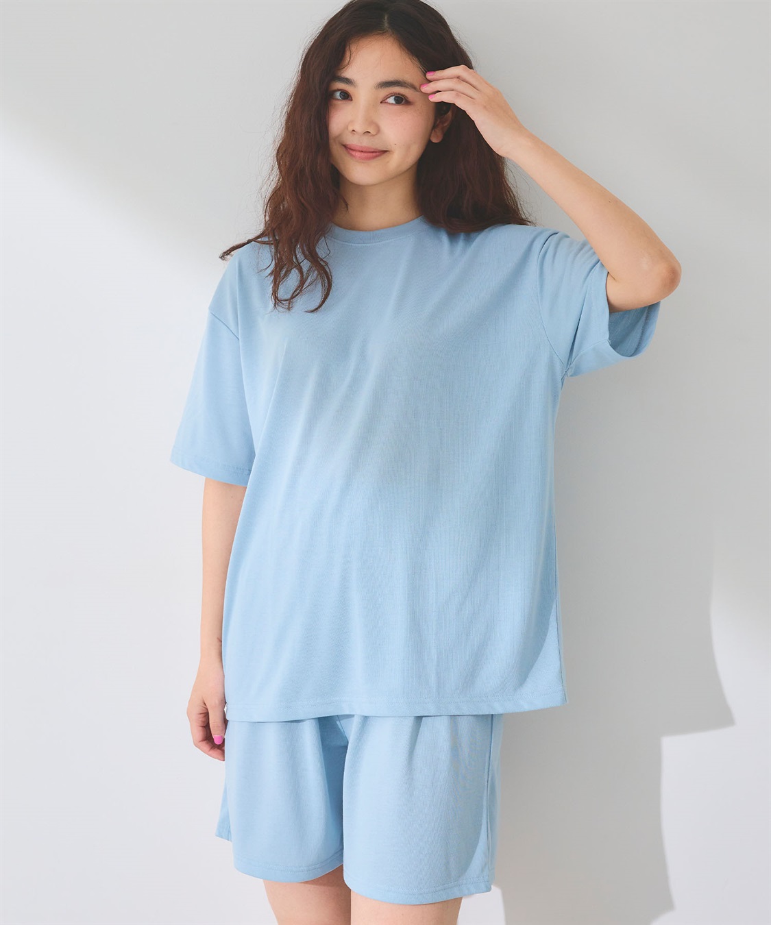 LAFUKU 【LAFUKU】半袖ルームウェアセットアップ《上下セット》_sub_5