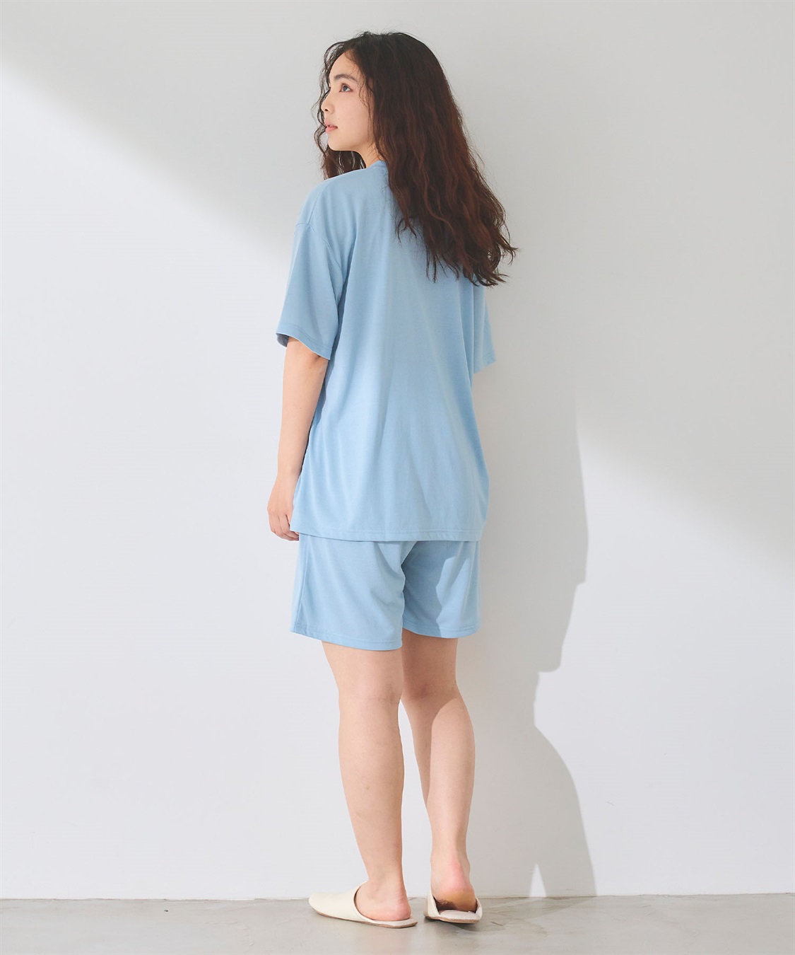 LAFUKU 【LAFUKU】半袖ルームウェアセットアップ《上下セット》_sub_8