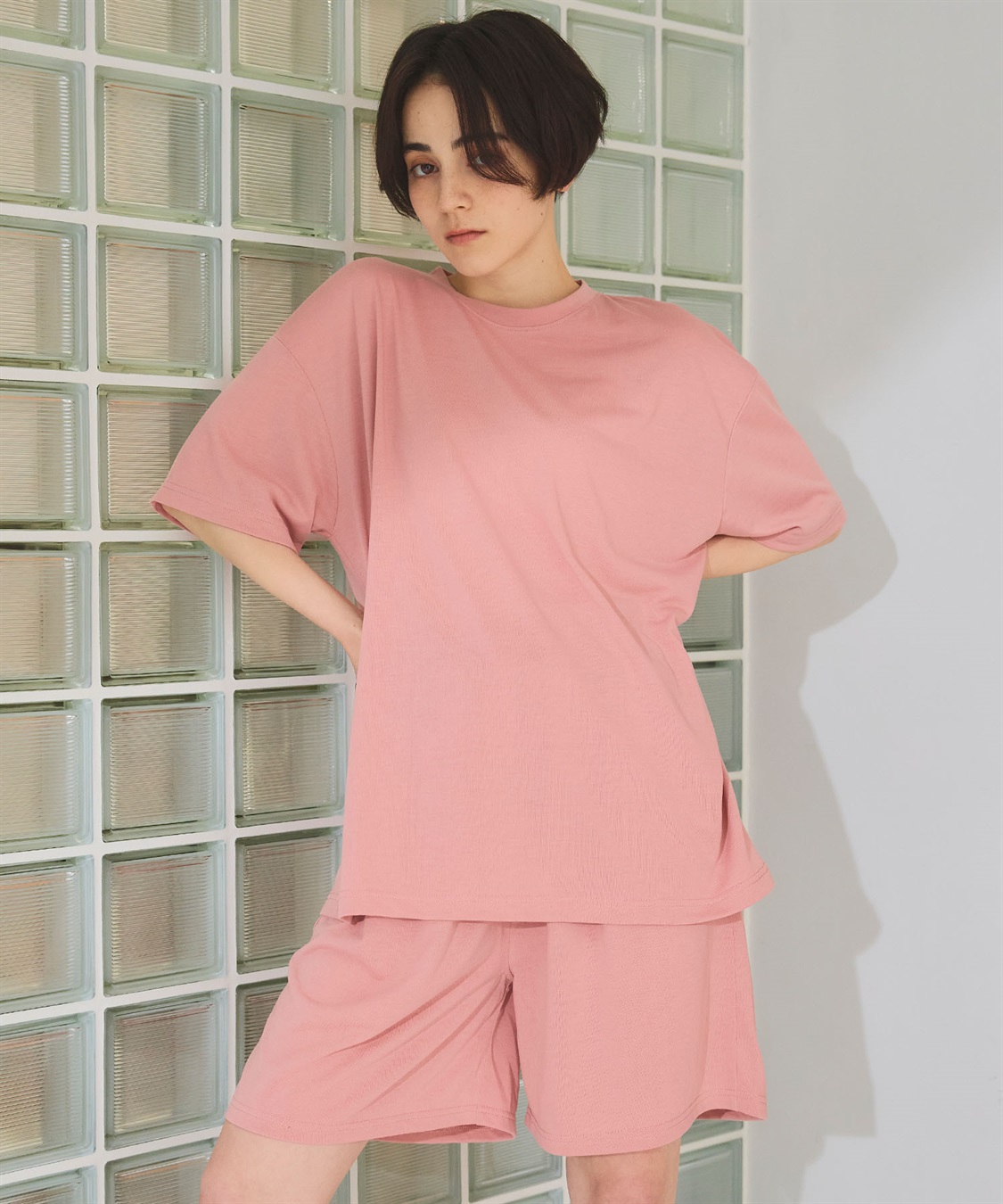 LAFUKU 【LAFUKU】半袖ルームウェアセットアップ《上下セット》_sub_12