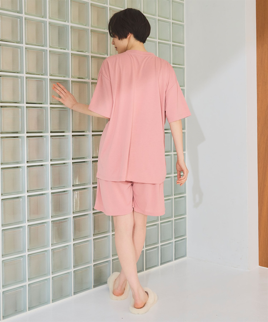 LAFUKU 【LAFUKU】半袖ルームウェアセットアップ《上下セット》_sub_17