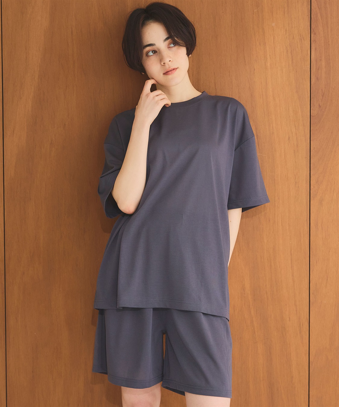 LAFUKU 【LAFUKU】半袖ルームウェアセットアップ《上下セット》_sub_19