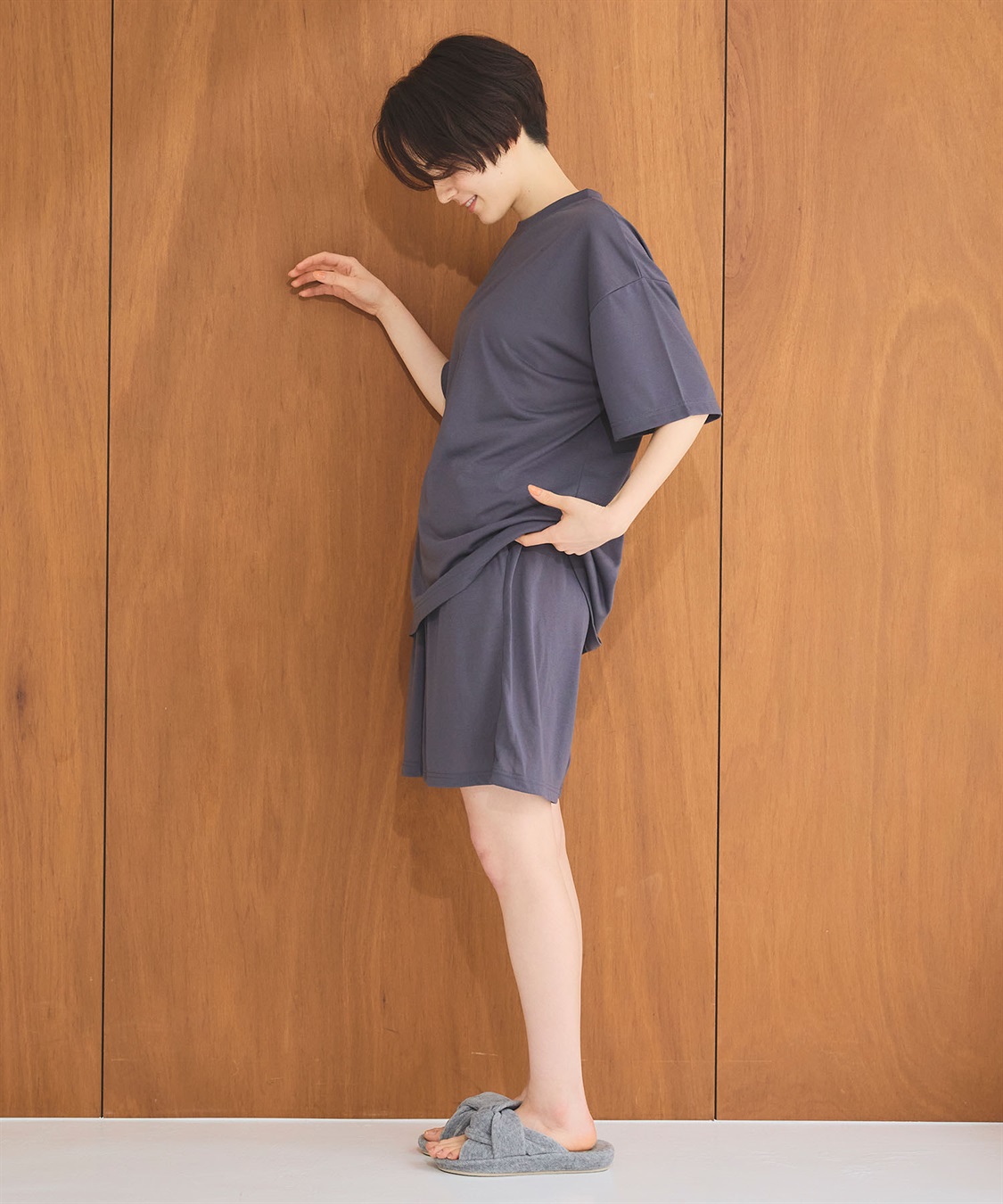 LAFUKU 【LAFUKU】半袖ルームウェアセットアップ《上下セット》_sub_22