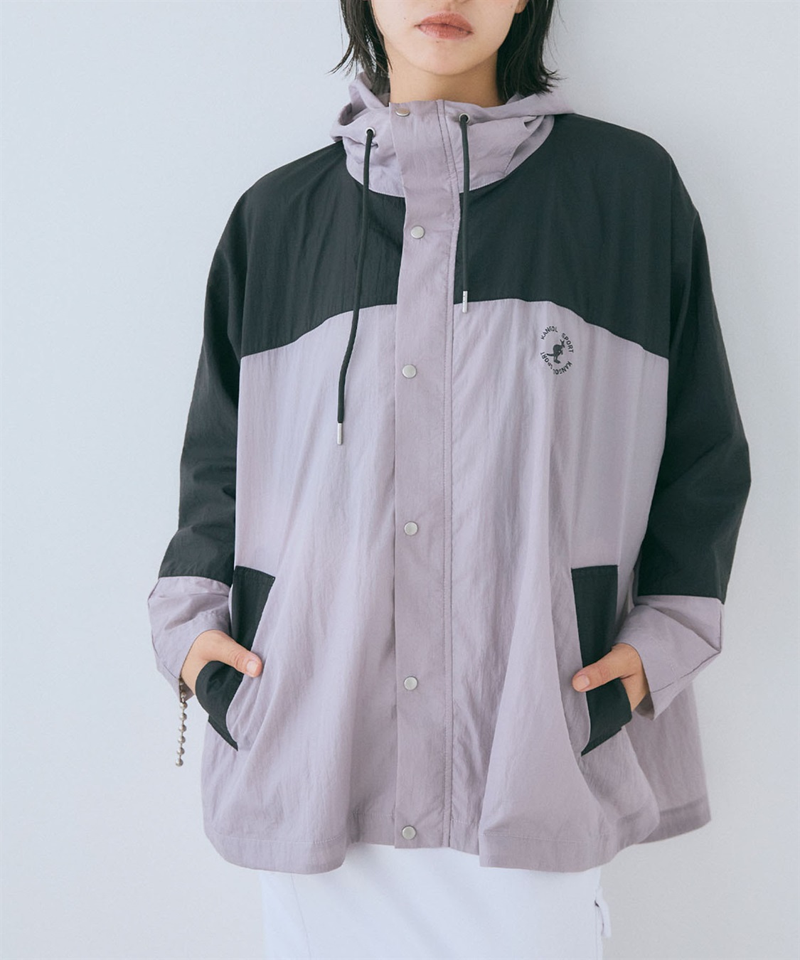 Life Style by cross marche 【KANGOL SPORT】ワイドマウンテンパーカー《撥水》	_sub_3