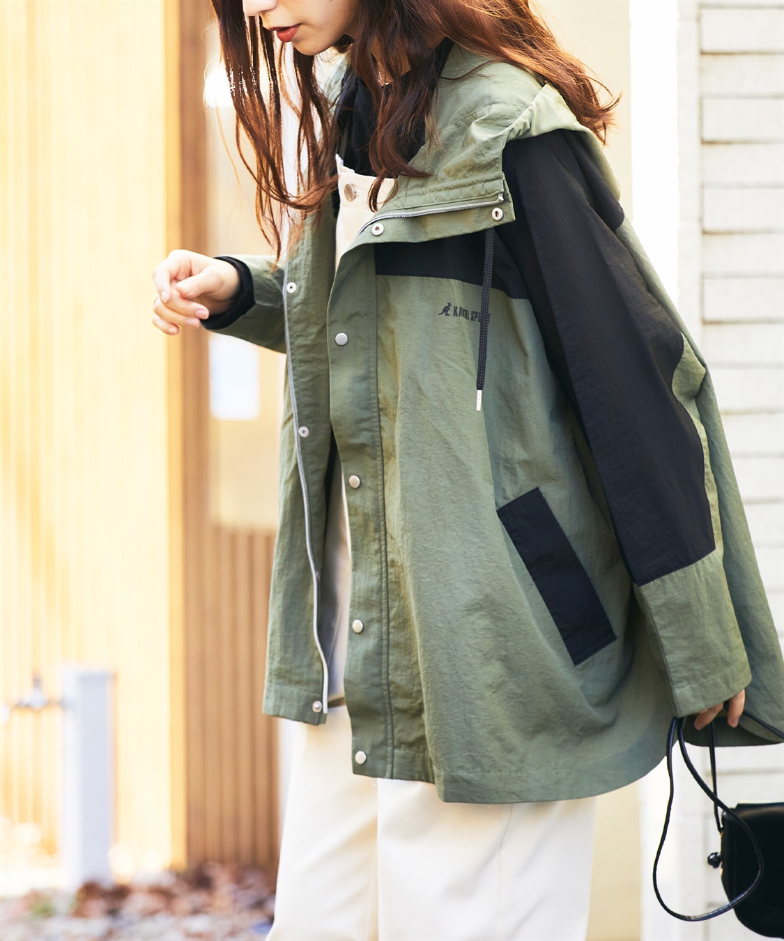 Life Style by cross marche 【KANGOL SPORT】ワイドマウンテンパーカー《撥水》	_sub_6
