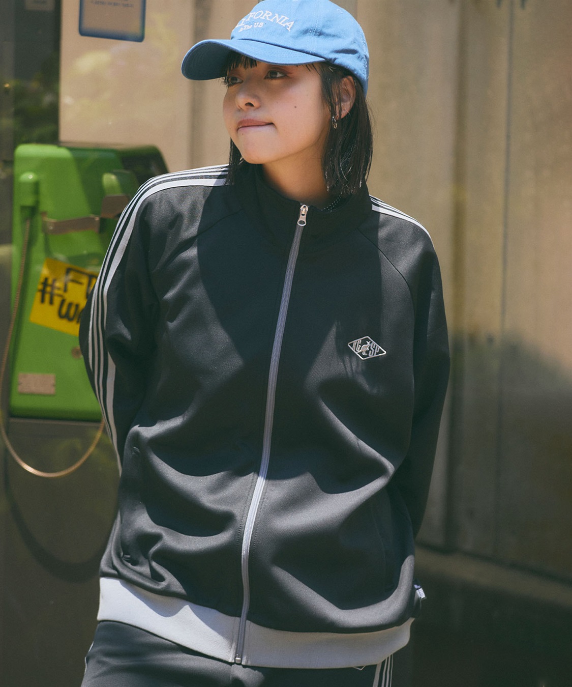 Life Style by cross marche 【KANGOL SPORT】サイドライントラックジャケット《UV対策・ストレッチ・ジャージ》◆新色追加◆_sub_2