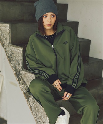 Life Style by cross marche 【KANGOL SPORT】サイドライントラックジャケット《UV対策・ストレッチ・ジャージ》◆新色追加◆_subthumb_3