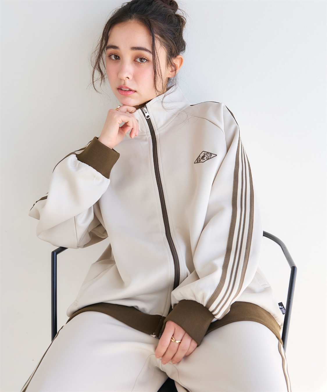 Life Style by cross marche 【KANGOL SPORT】サイドライントラックジャケット《UV対策・ストレッチ・ジャージ》◆新色追加◆_sub_13
