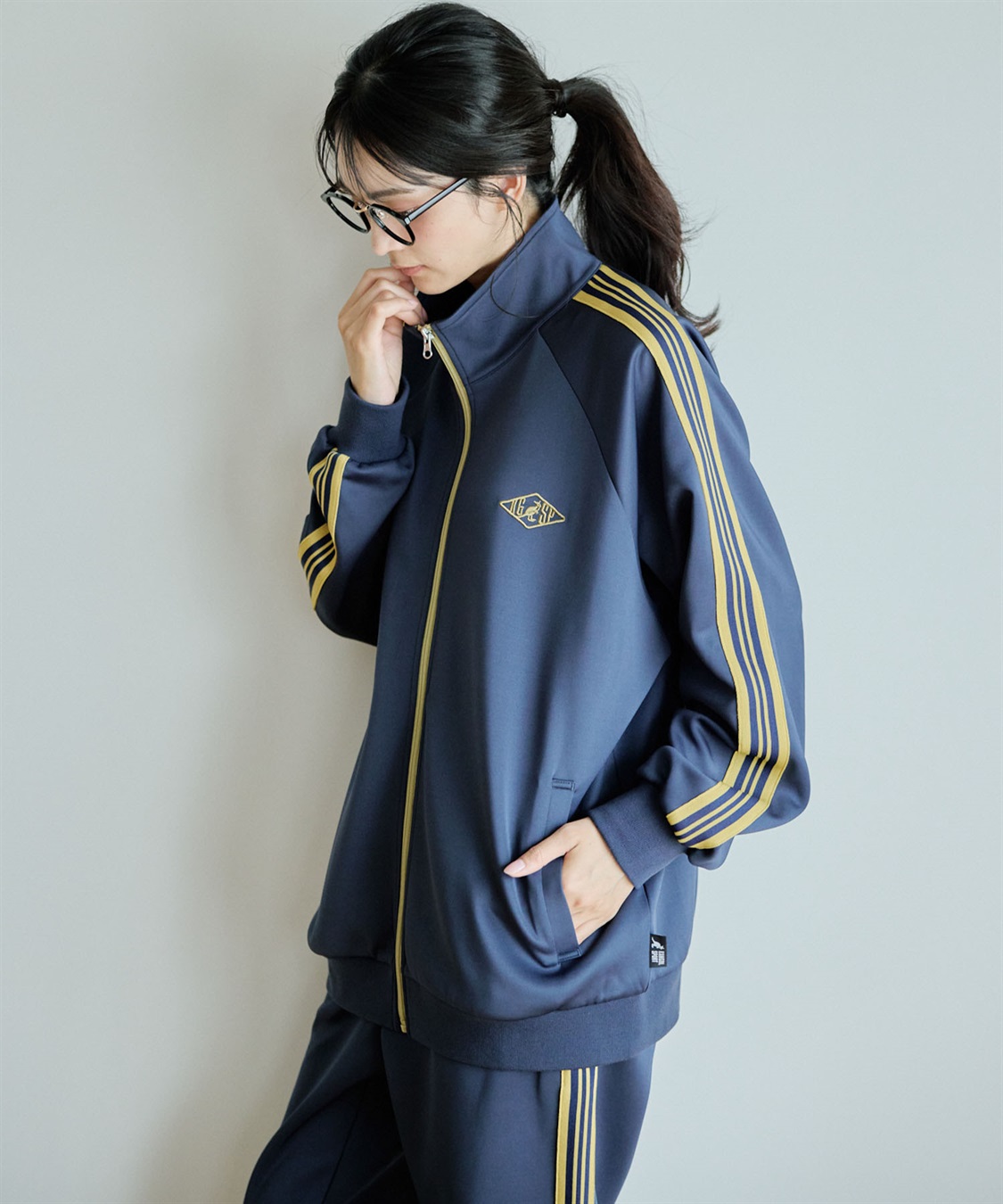 Life Style by cross marche 【KANGOL SPORT】サイドライントラックジャケット《UV対策・ストレッチ・ジャージ》◆新色追加◆_sub_16
