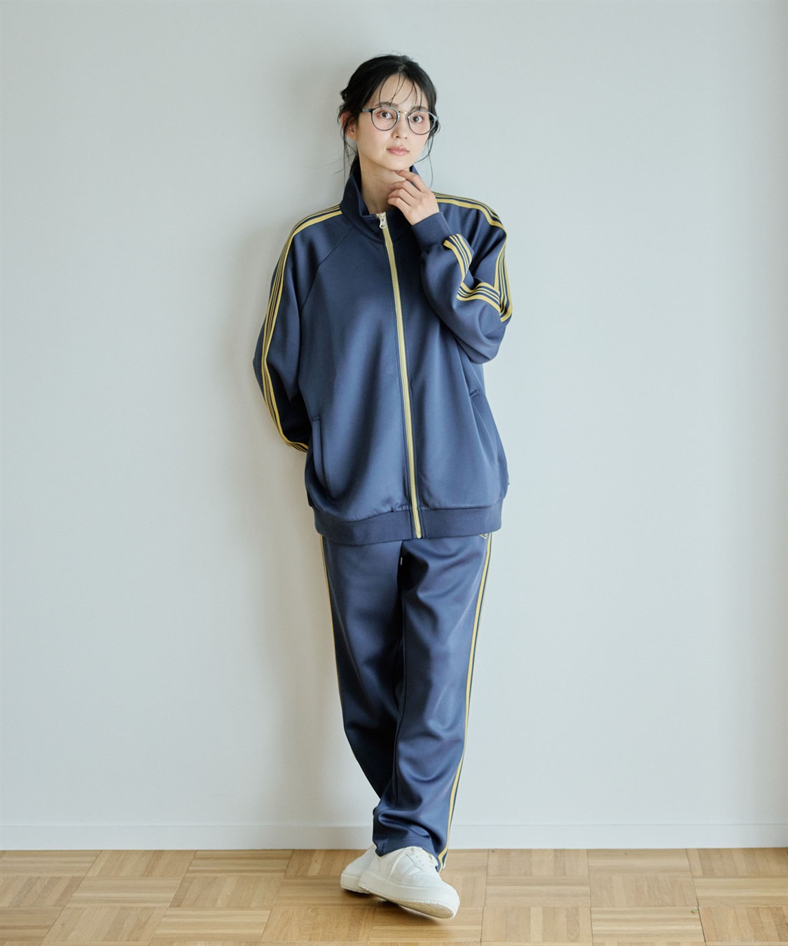 Life Style by cross marche 【KANGOL SPORT】サイドライントラックジャケット《UV対策・ストレッチ・ジャージ》◆新色追加◆_sub_17