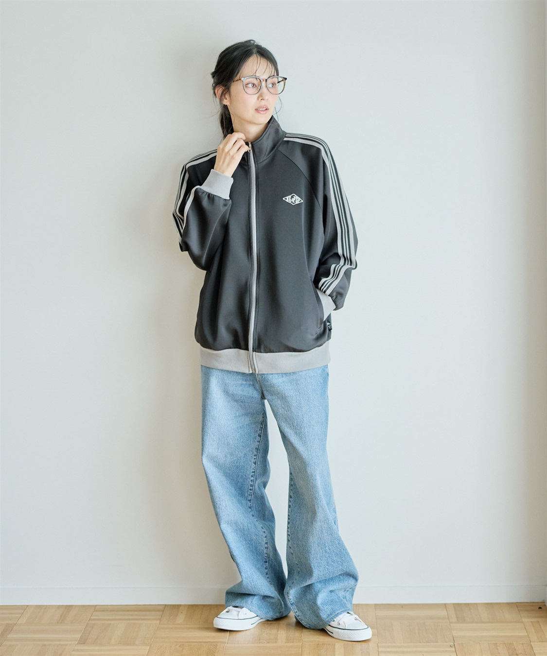 Life Style by cross marche 【KANGOL SPORT】サイドライントラックジャケット《UV対策・ストレッチ・ジャージ》◆新色追加◆_sub_19