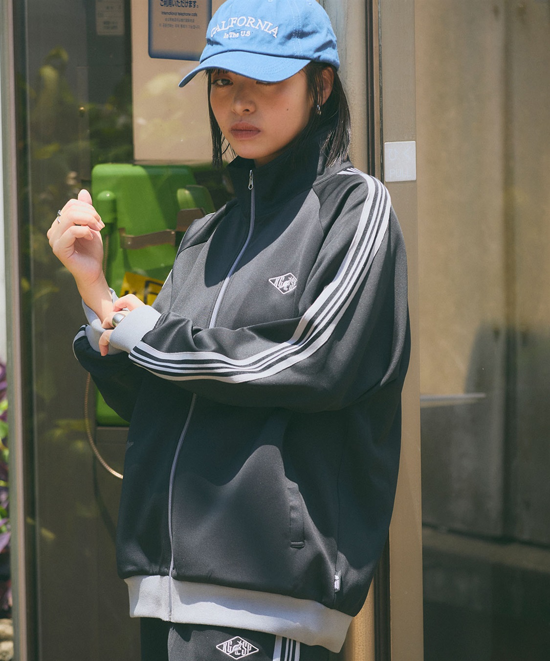 Life Style by cross marche 【KANGOL SPORT】サイドライントラックジャケット《UV対策・ストレッチ・ジャージ》◆新色追加◆_sub_20