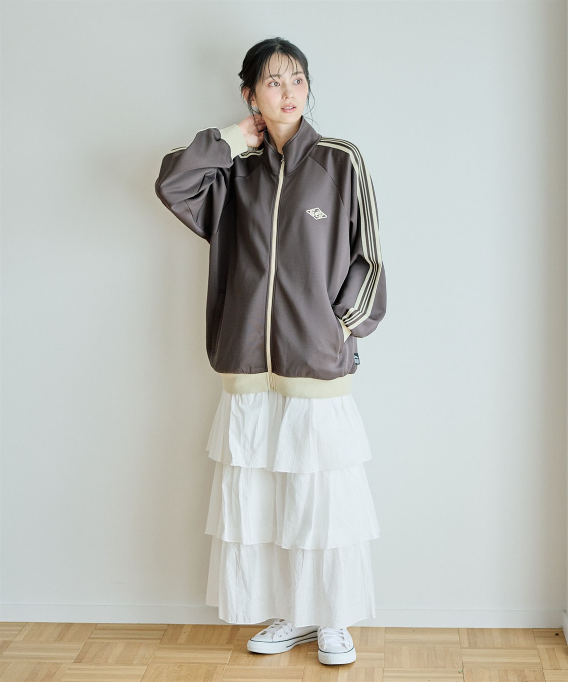 Life Style by cross marche 【KANGOL SPORT】サイドライントラックジャケット《UV対策・ストレッチ・ジャージ》◆新色追加◆_sub_26