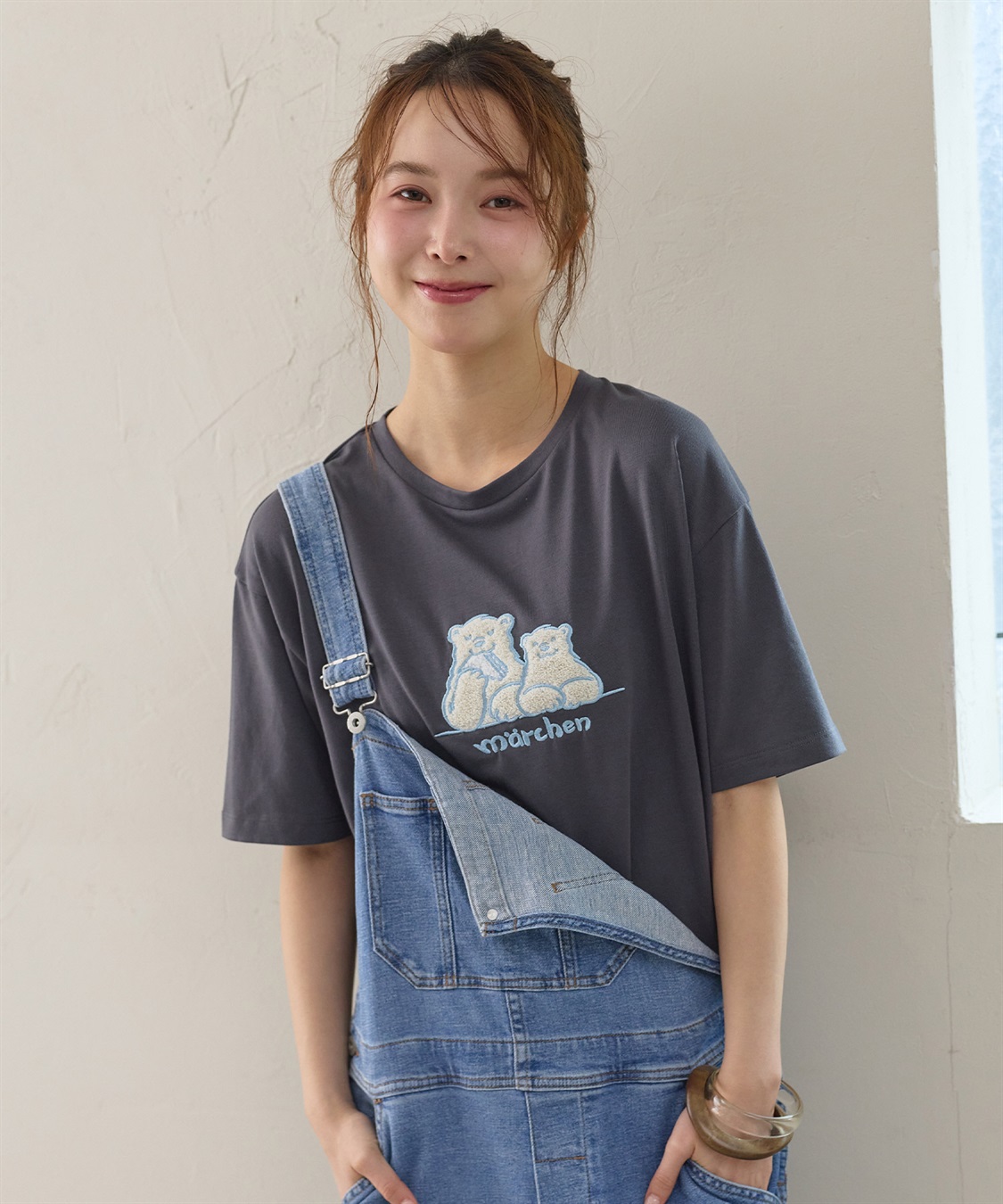 LAFUKU 【サンドイッチハウスメルヘン】サガラ刺繍メルるん♪半袖Tシャツ_sub_4