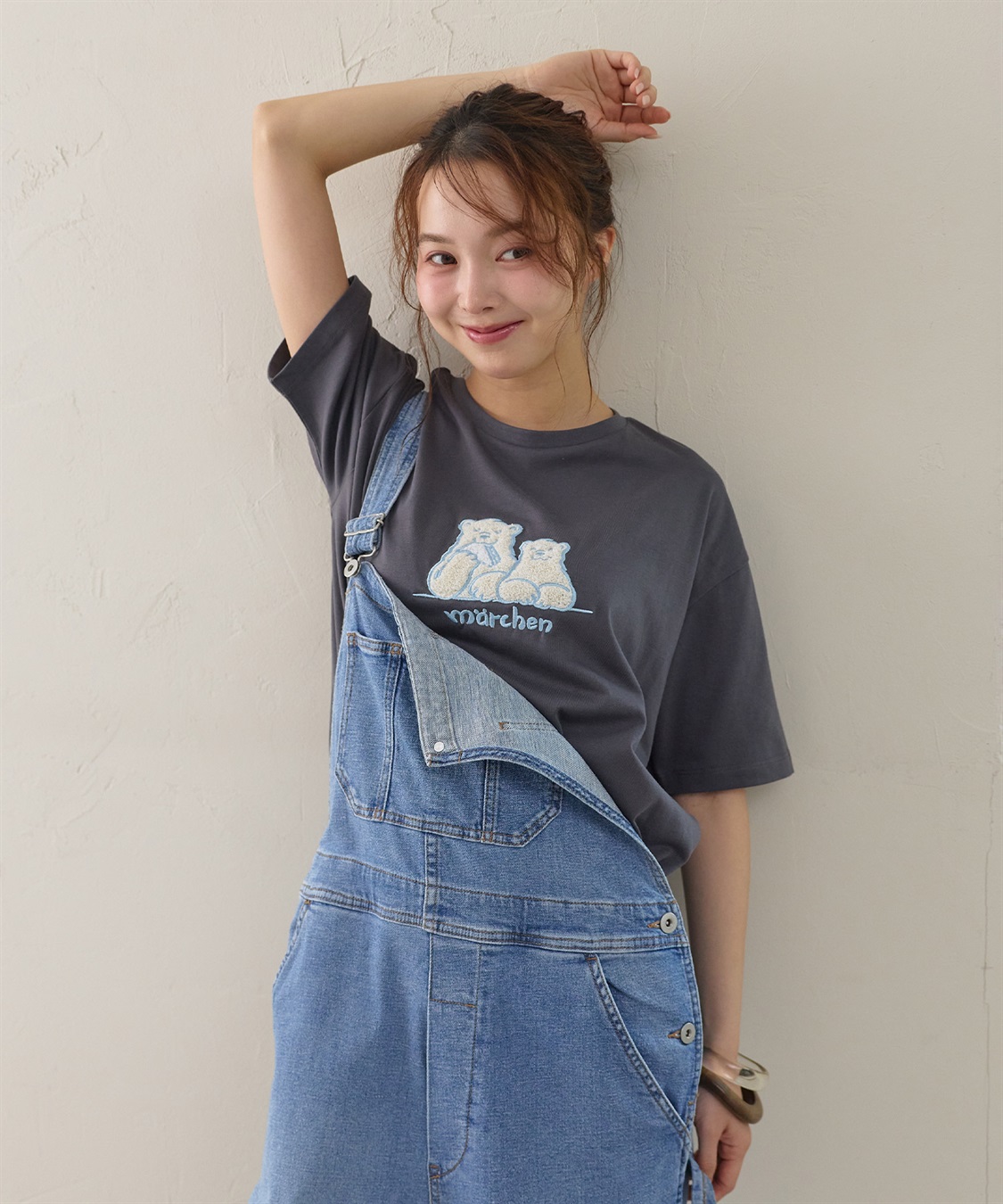 LAFUKU 【サンドイッチハウスメルヘン】サガラ刺繍メルるん♪半袖Tシャツ_sub_5