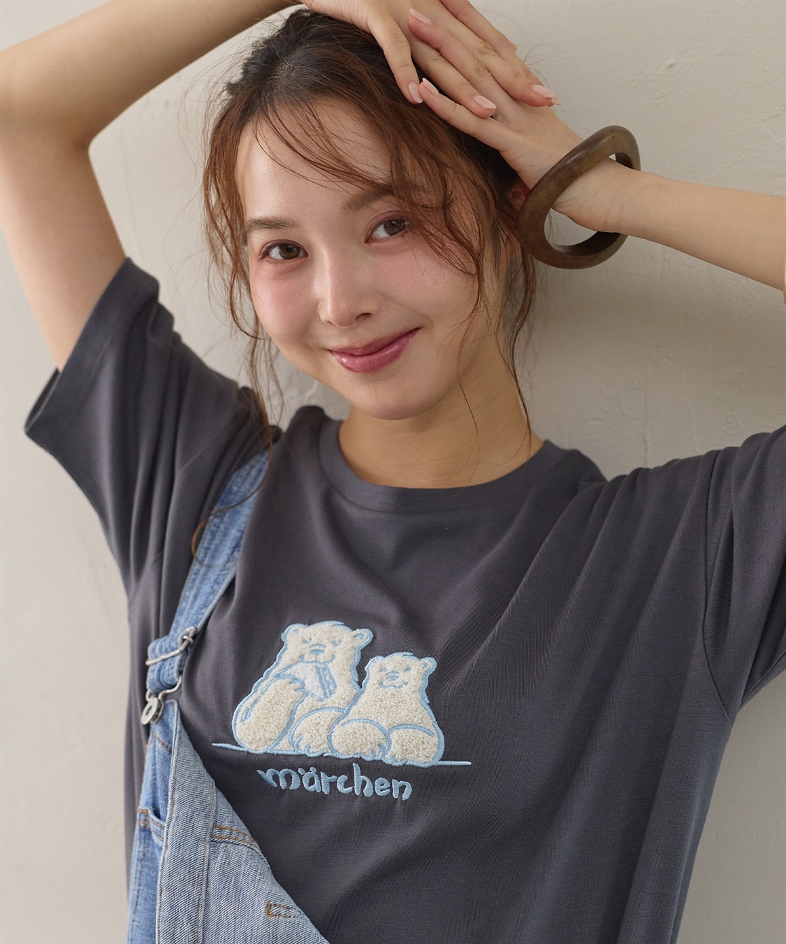 LAFUKU 【サンドイッチハウスメルヘン】サガラ刺繍メルるん♪半袖Tシャツ_sub_6