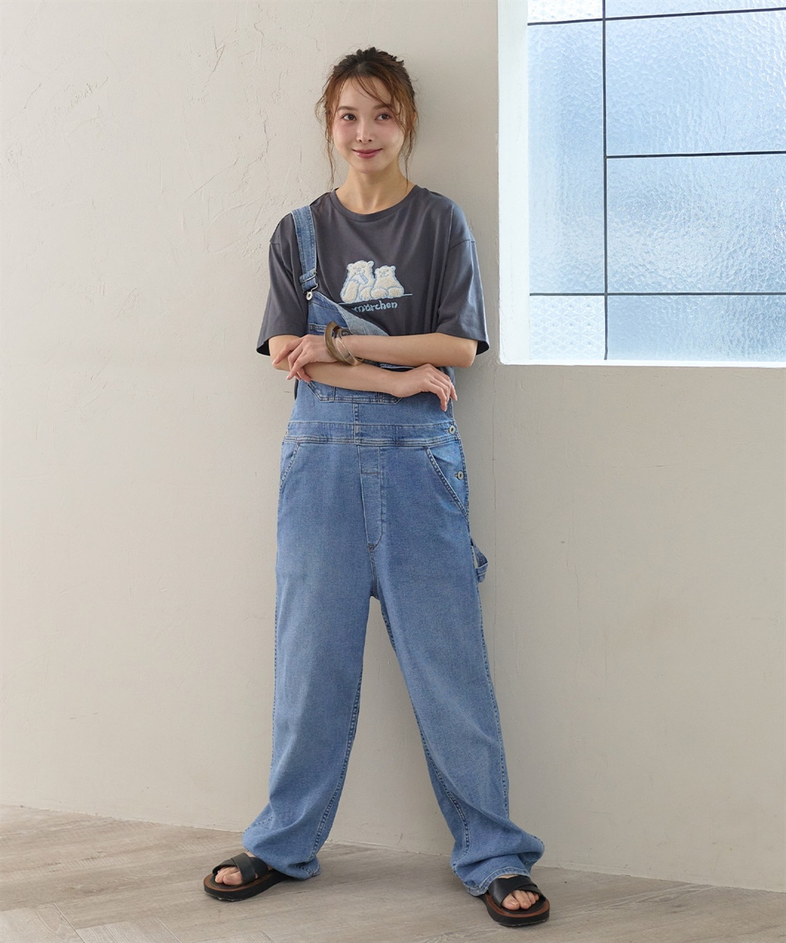 LAFUKU 【サンドイッチハウスメルヘン】サガラ刺繍メルるん♪半袖Tシャツ_sub_7