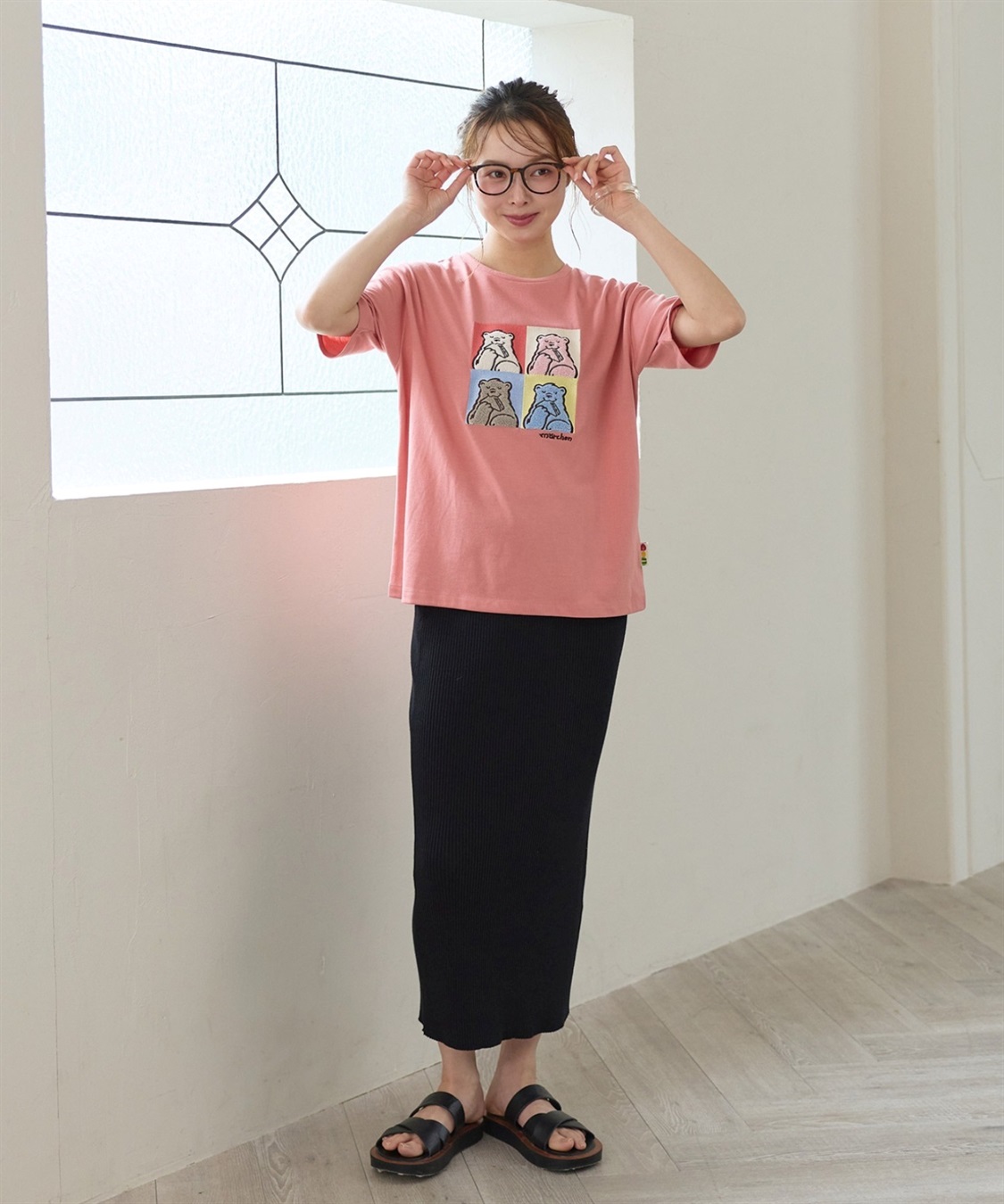 LAFUKU 【サンドイッチハウスメルヘン】サガラ刺繍アートメルるん♪半袖Tシャツ_sub_13
