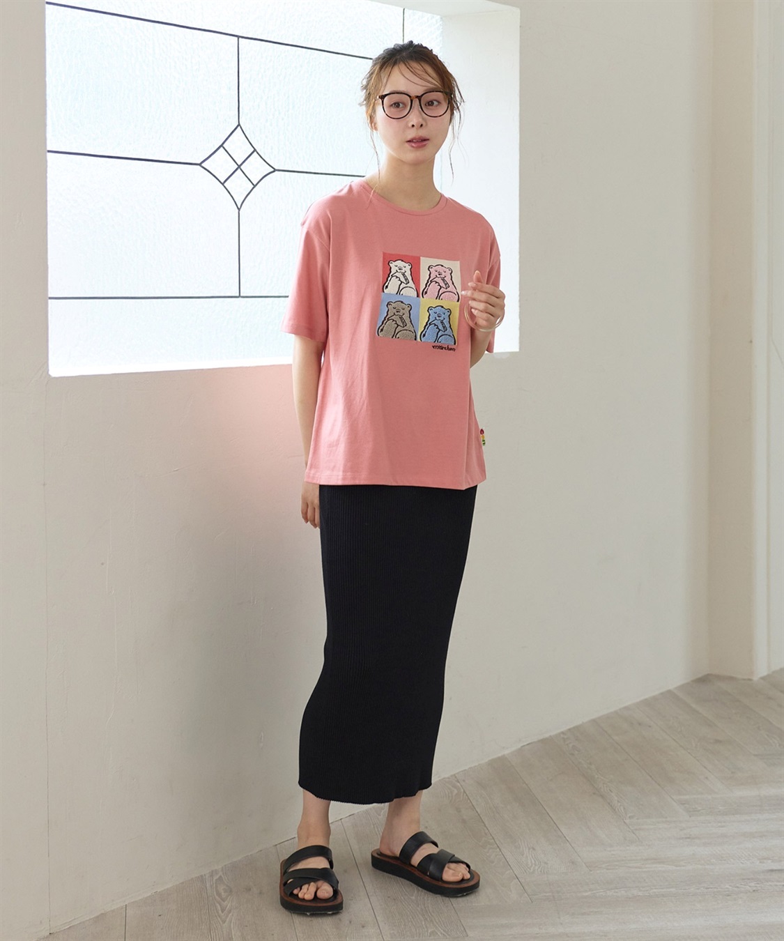 LAFUKU 【サンドイッチハウスメルヘン】サガラ刺繍アートメルるん♪半袖Tシャツ_sub_14