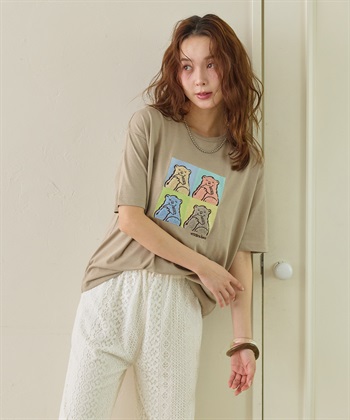 LAFUKU 【サンドイッチハウスメルヘン】サガラ刺繍アートメルるん♪半袖Tシャツ_subthumb_22