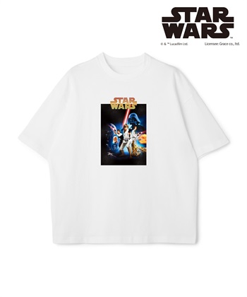 LAFUKU 【STAR WARS/スターウォーズ】カスレ加工ヴィンテージライクプリントTシャツ / Over Harf Sleeve T-shirt《UNISEX》（2026SS）_subthumb_1