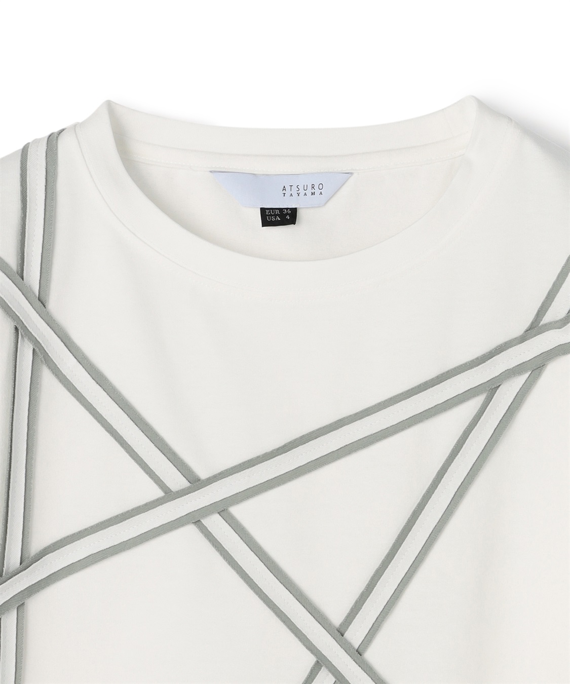 ATSURO TAYAMA スターモチーフライン入りTシャツ_sub_14