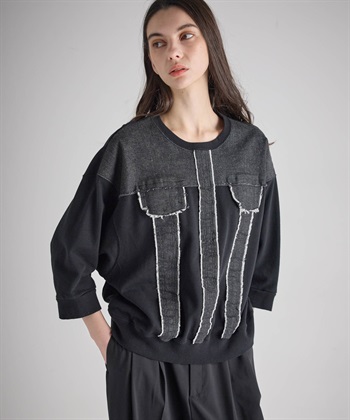 ATSURO TAYAMA 【unisex】七分袖デニムトップス_subthumb_4