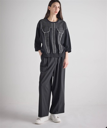 ATSURO TAYAMA 【unisex】七分袖デニムトップス_subthumb_7