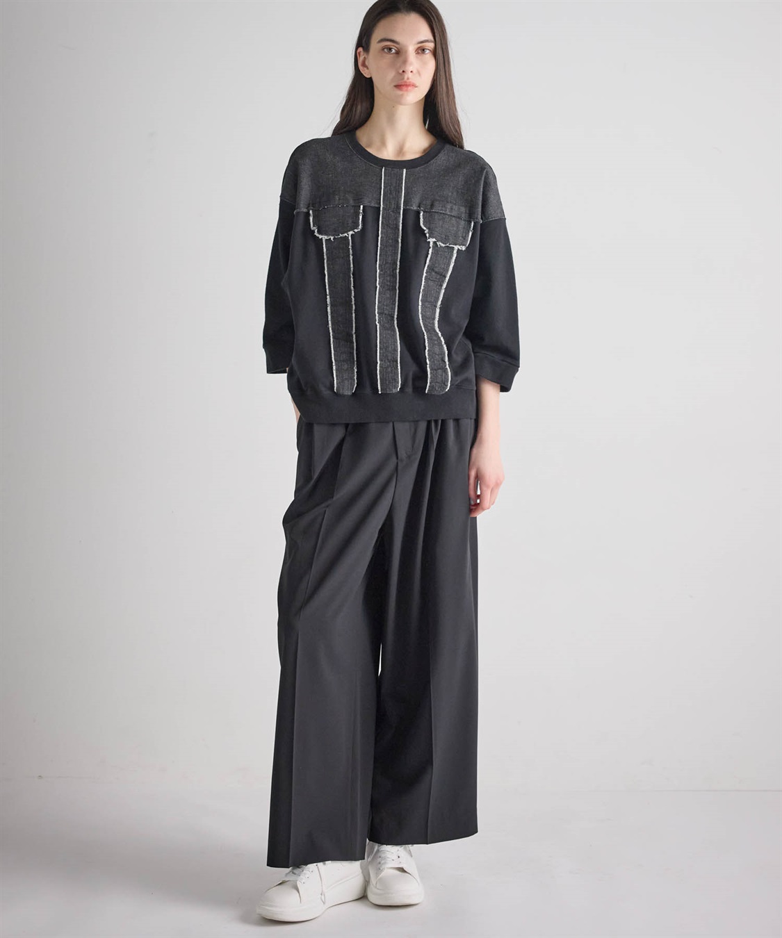 ATSURO TAYAMA 【unisex】七分袖デニムトップス_sub_8