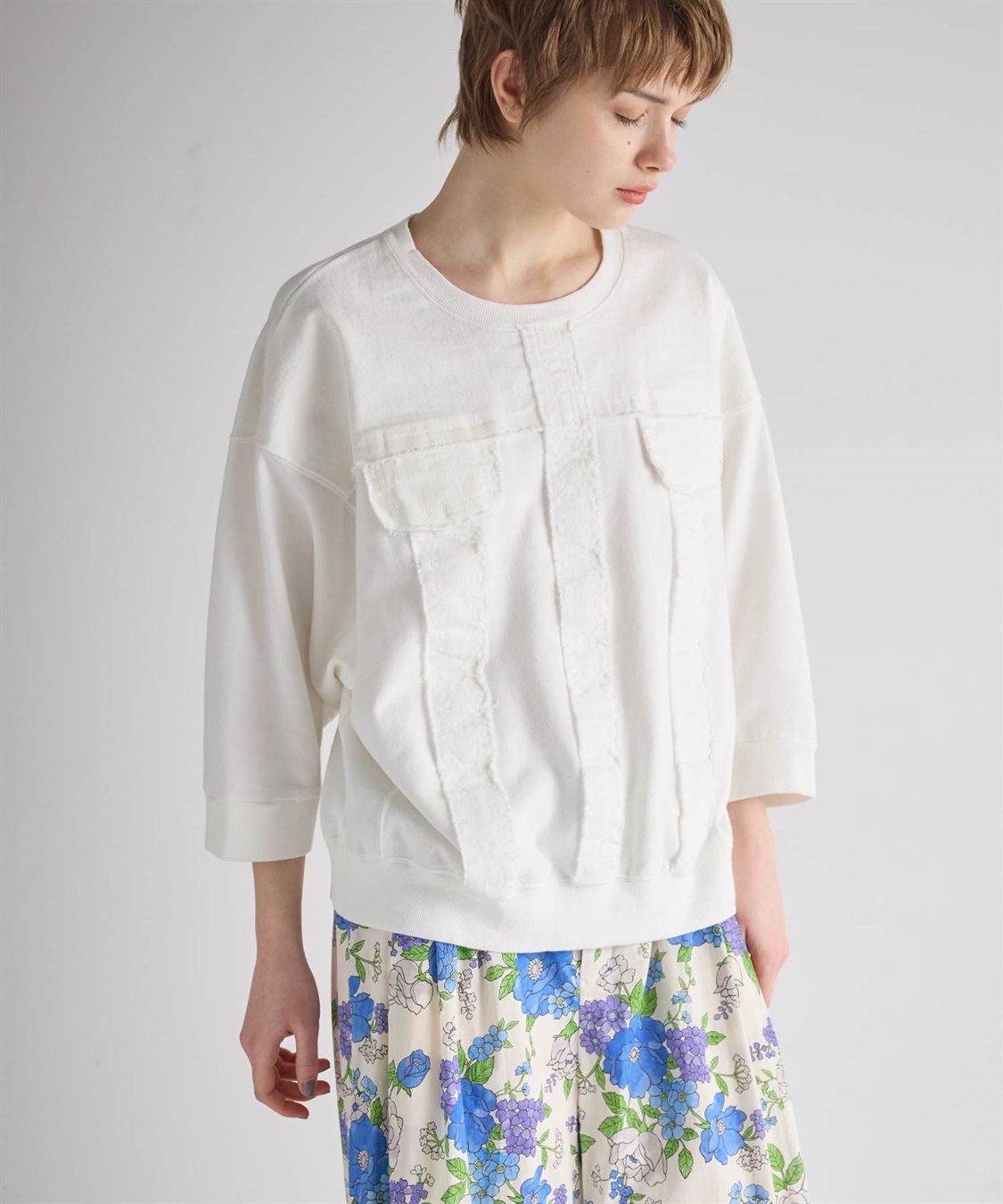 ATSURO TAYAMA 【unisex】七分袖デニムトップス_sub_11