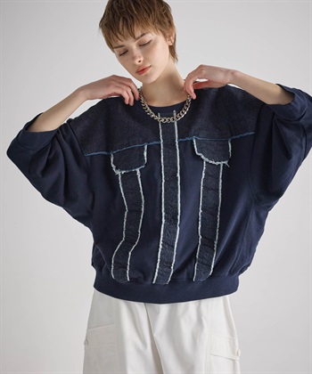 ATSURO TAYAMA 【unisex】七分袖デニムトップス_subthumb_18